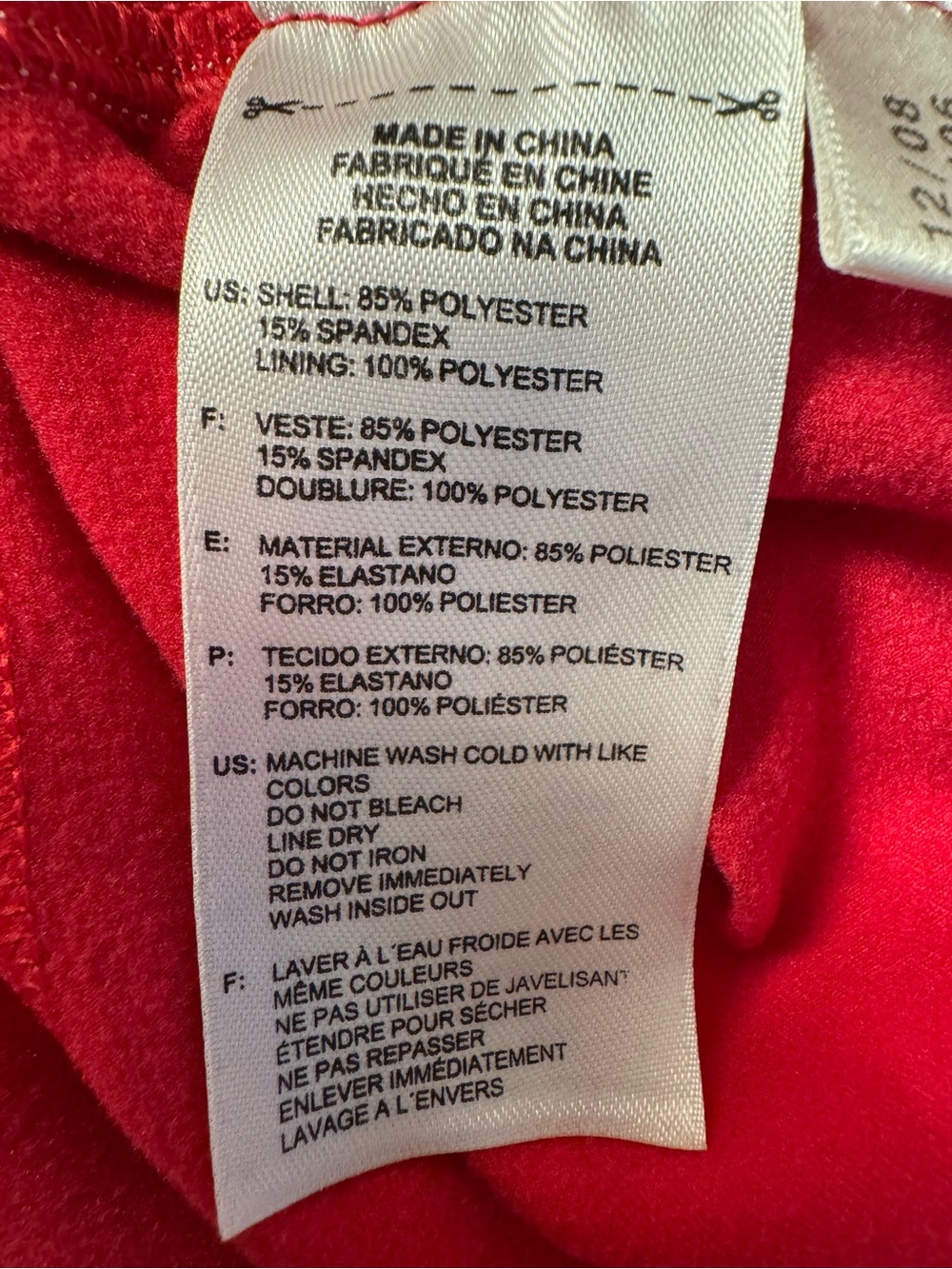 adidas Red & Pink Racerback Performance Tank - Picture 10 of 11